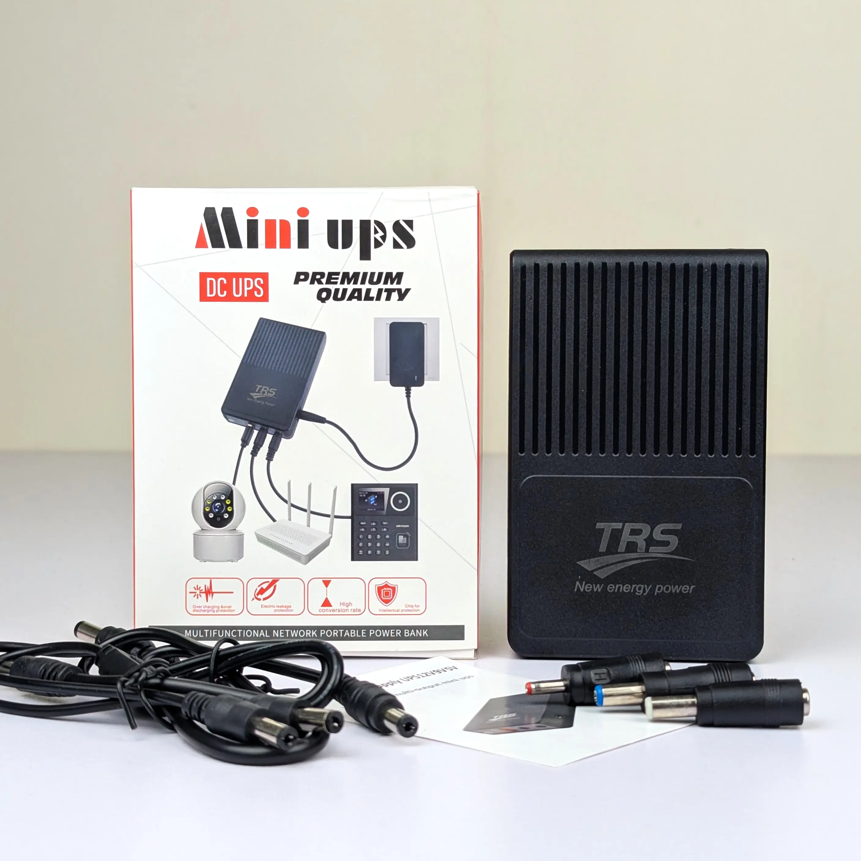 TRS QX-603 Multi-Output Mini UPS (8800mAh) – নিরবচ্ছিন্ন ইন্টারনেটের সেরা সমাধান!